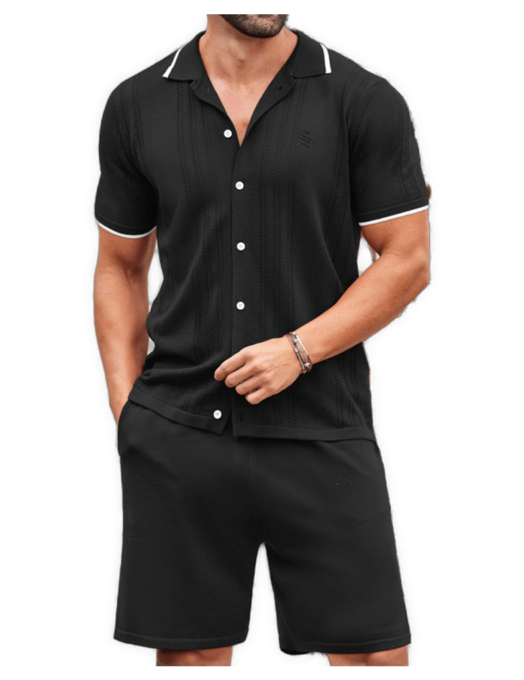 ZJA 8 - Top & Shorts for Men - Sarman Fashion - Wholesale Clothing Fashion Brand for Men from Canada