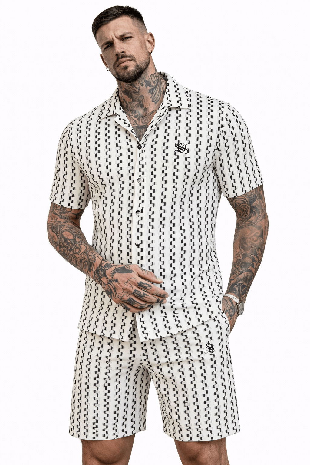ZJA 81 - Top & Shorts for Men - Sarman Fashion - Wholesale Clothing Fashion Brand for Men from Canada