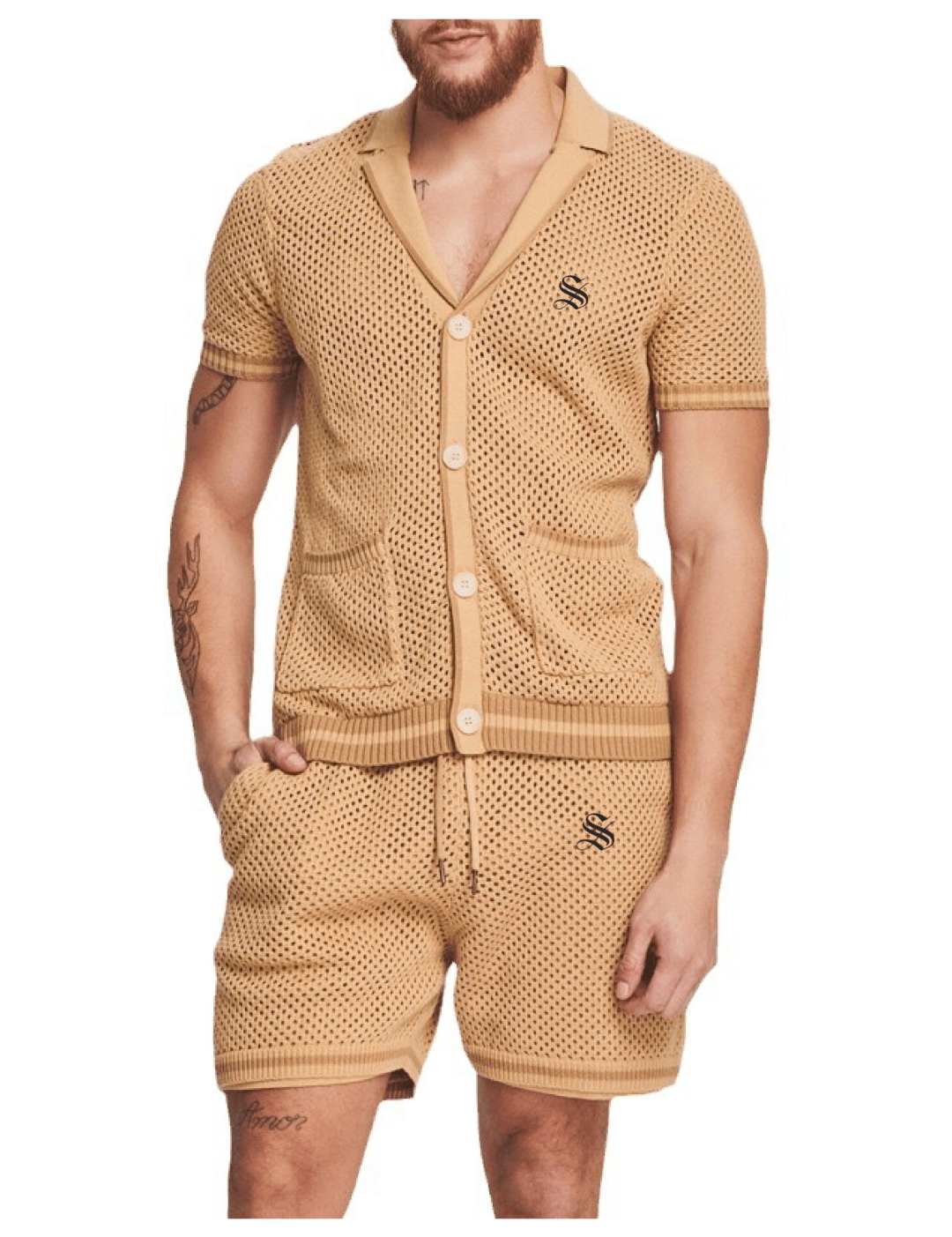 ZJA 9 - Top & Shorts for Men - Sarman Fashion - Wholesale Clothing Fashion Brand for Men from Canada