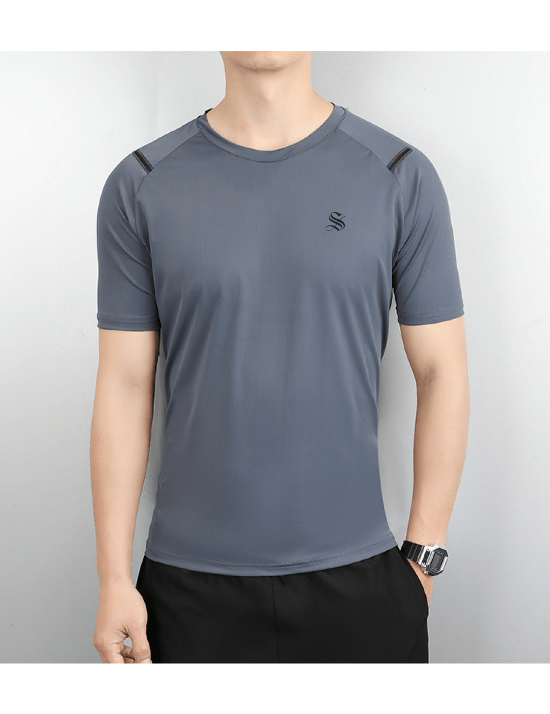 ZKZ - T-Shirt for Men - Sarman Fashion - Wholesale Clothing Fashion Brand for Men from Canada