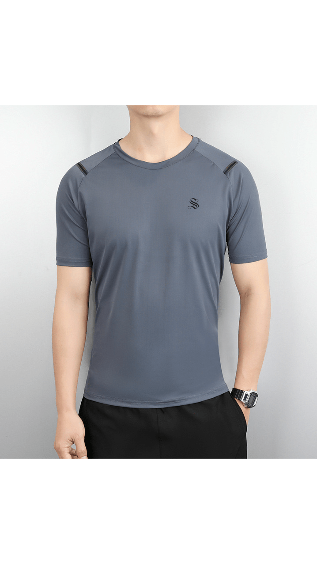 ZKZ - T-Shirt for Men - Sarman Fashion - Wholesale Clothing Fashion Brand for Men from Canada
