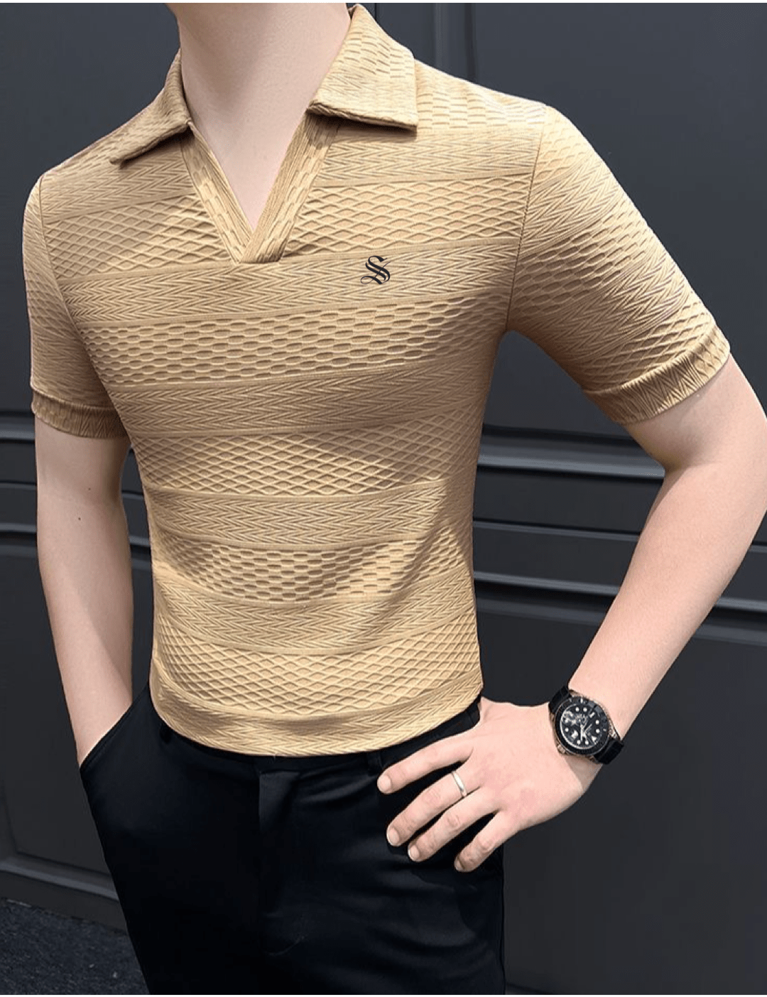 ZNA 11 - Polo Shirt for Men - Sarman Fashion - Wholesale Clothing Fashion Brand for Men from Canada