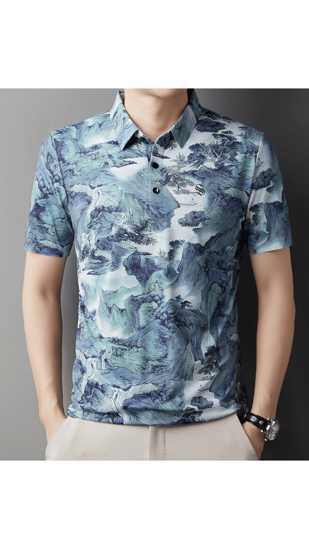 ZNA 4 - Polo Shirt for Men - Sarman Fashion - Wholesale Clothing Fashion Brand for Men from Canada
