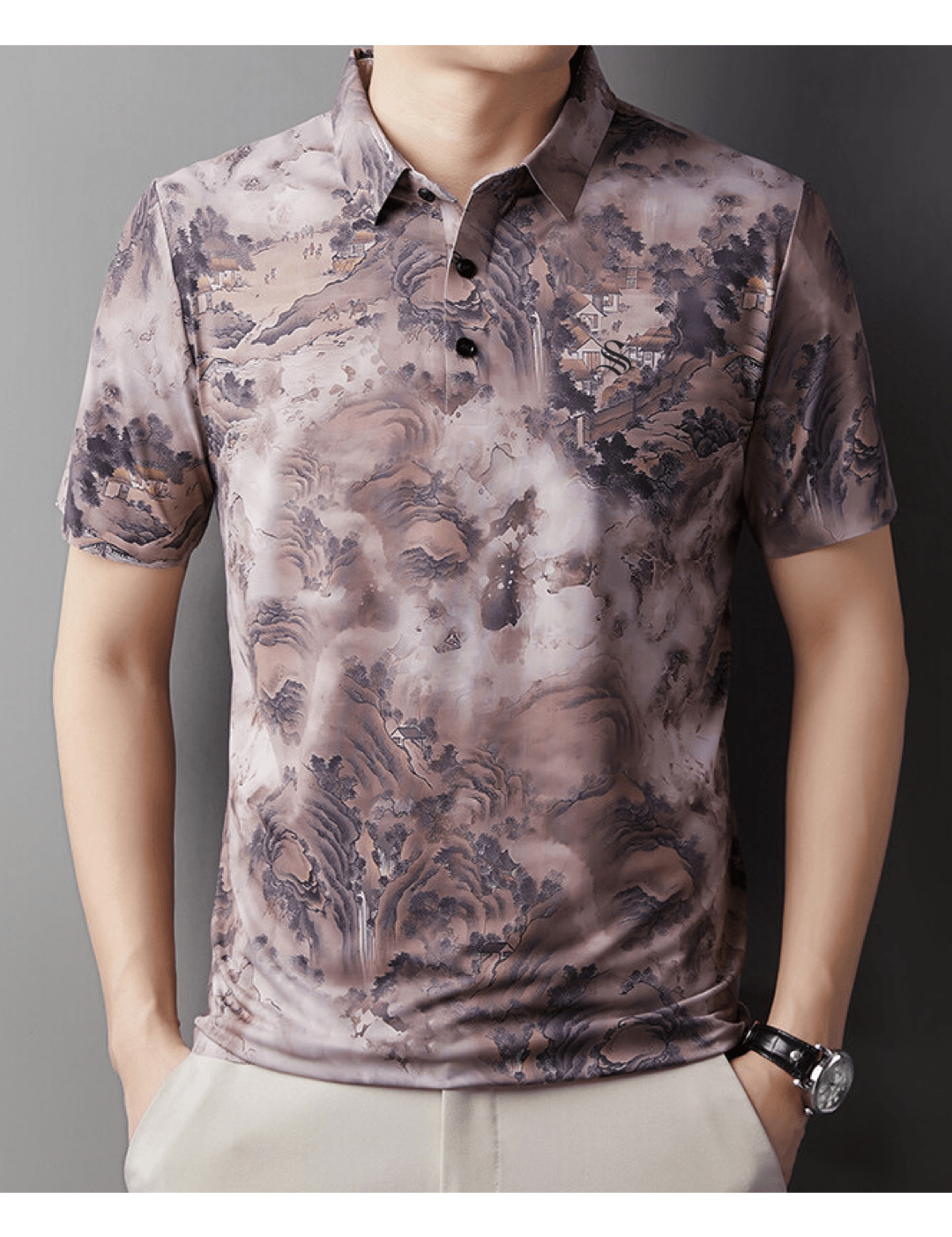 ZNA 4 - Polo Shirt for Men - Sarman Fashion - Wholesale Clothing Fashion Brand for Men from Canada