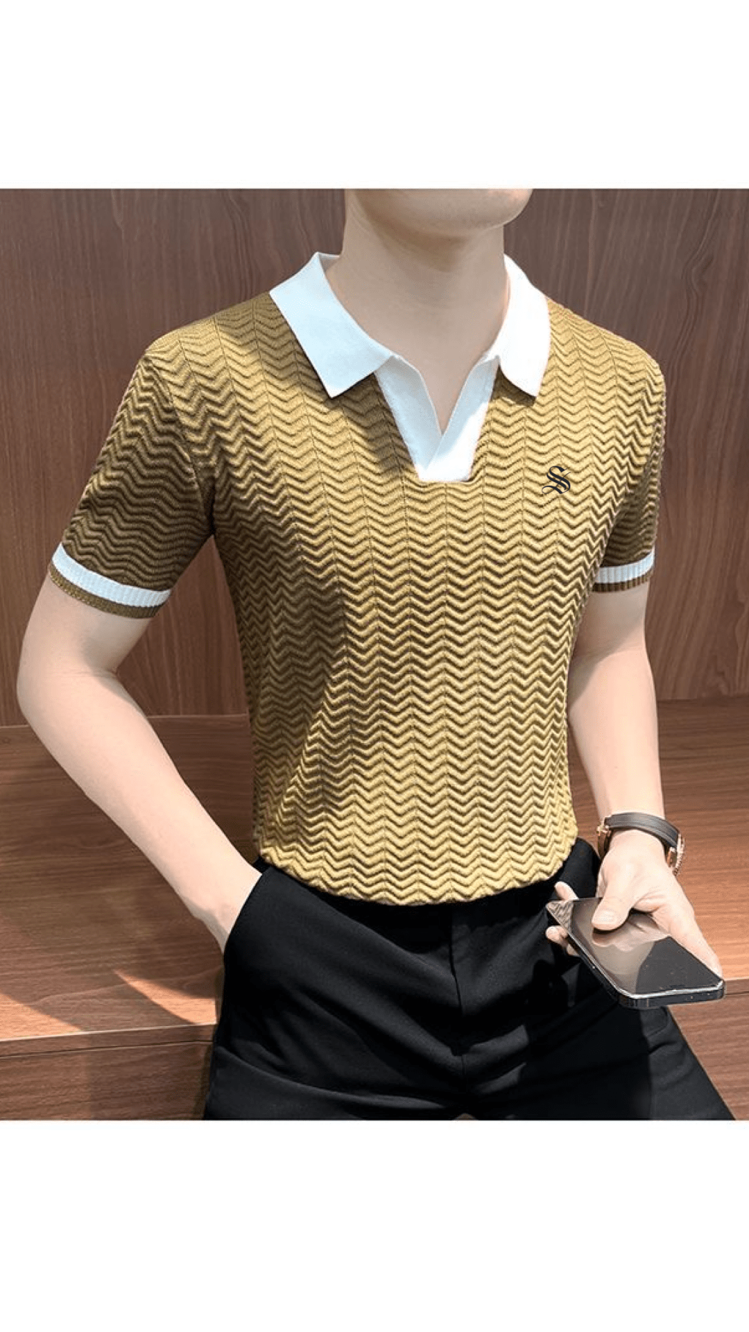ZNA 8 - Polo Shirt for Men - Sarman Fashion - Wholesale Clothing Fashion Brand for Men from Canada