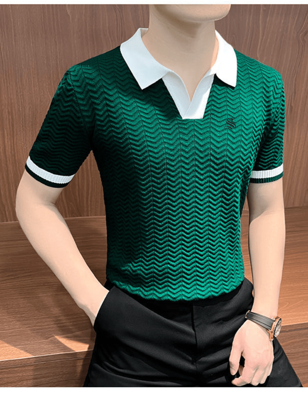 ZNA 8 - Polo Shirt for Men - Sarman Fashion - Wholesale Clothing Fashion Brand for Men from Canada