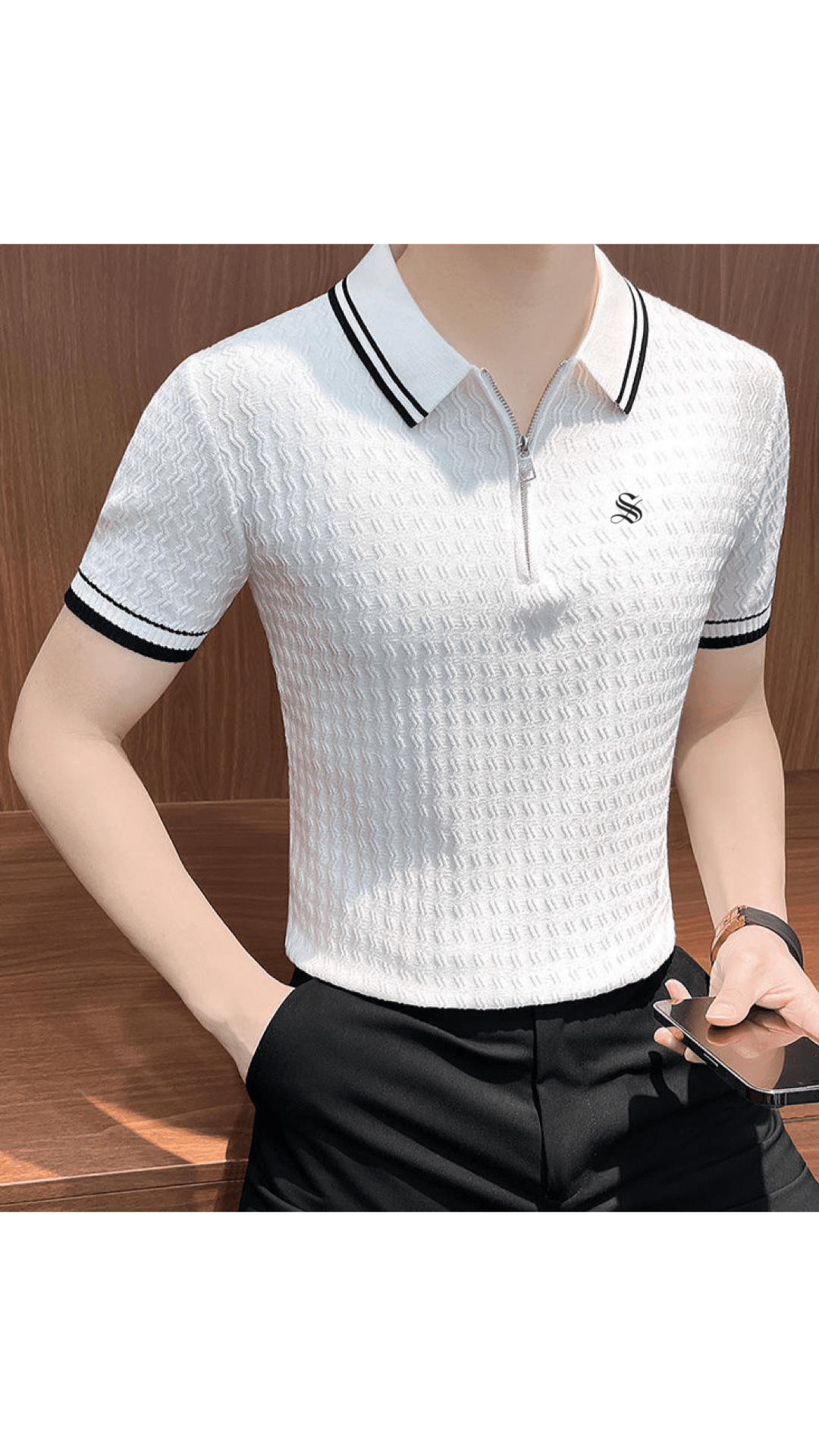 ZNA 9 - Polo Shirt for Men - Sarman Fashion - Wholesale Clothing Fashion Brand for Men from Canada