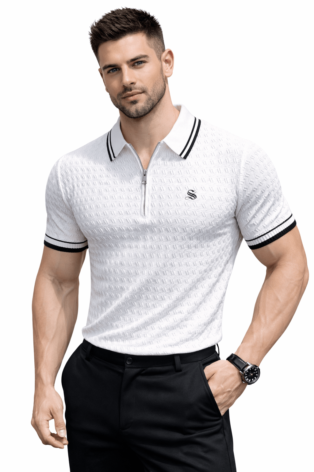 ZNA 9 - Polo Shirt for Men - Sarman Fashion - Wholesale Clothing Fashion Brand for Men from Canada