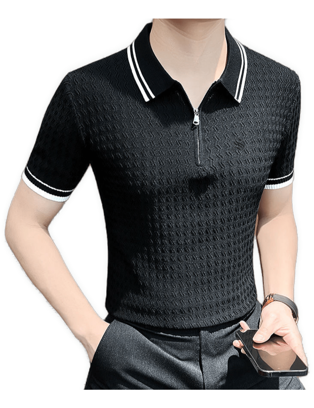 ZNA 9 - Polo Shirt for Men - Sarman Fashion - Wholesale Clothing Fashion Brand for Men from Canada