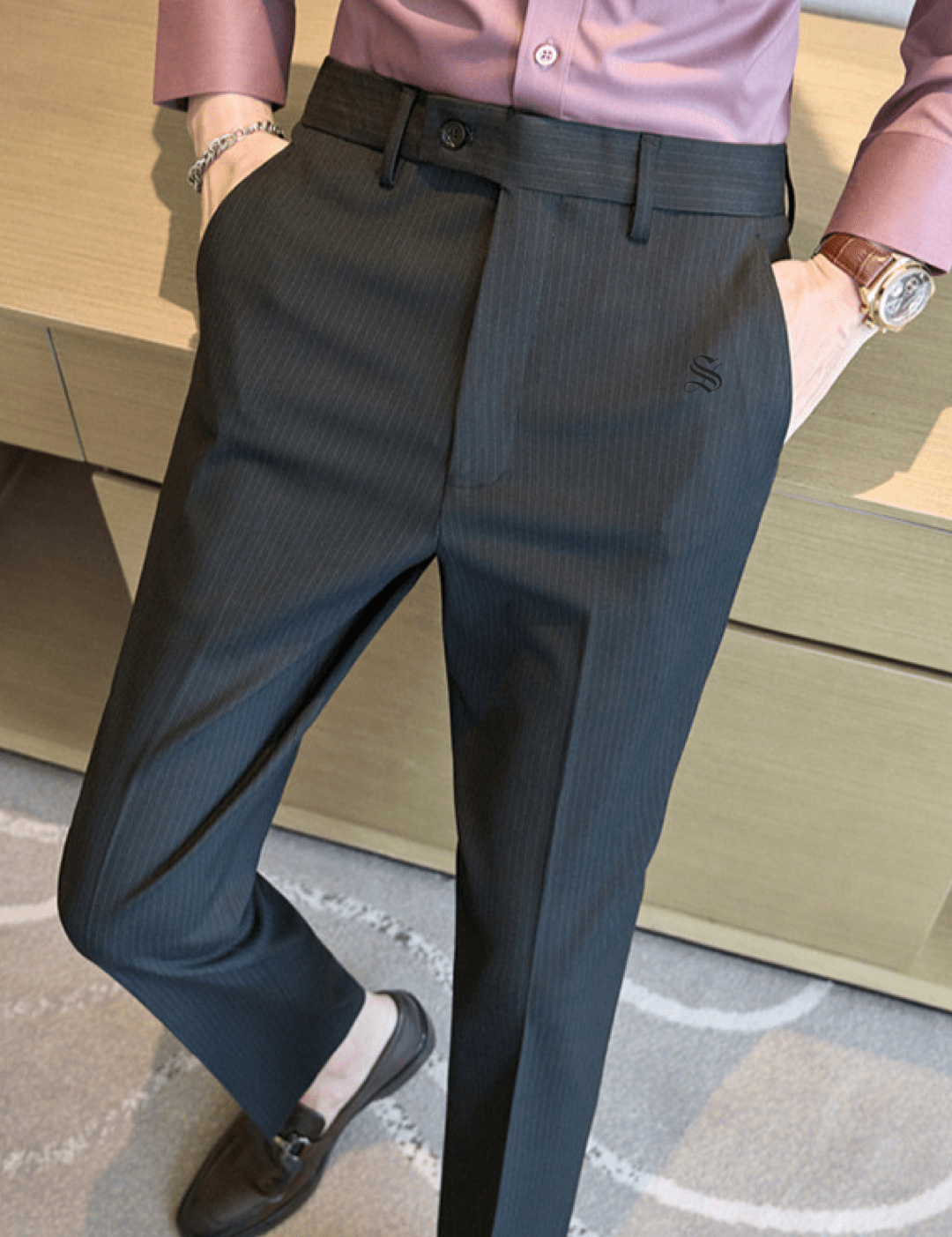 ZNHE 4 - Classic Pants for Men - Sarman Fashion - Wholesale Clothing Fashion Brand for Men from Canada