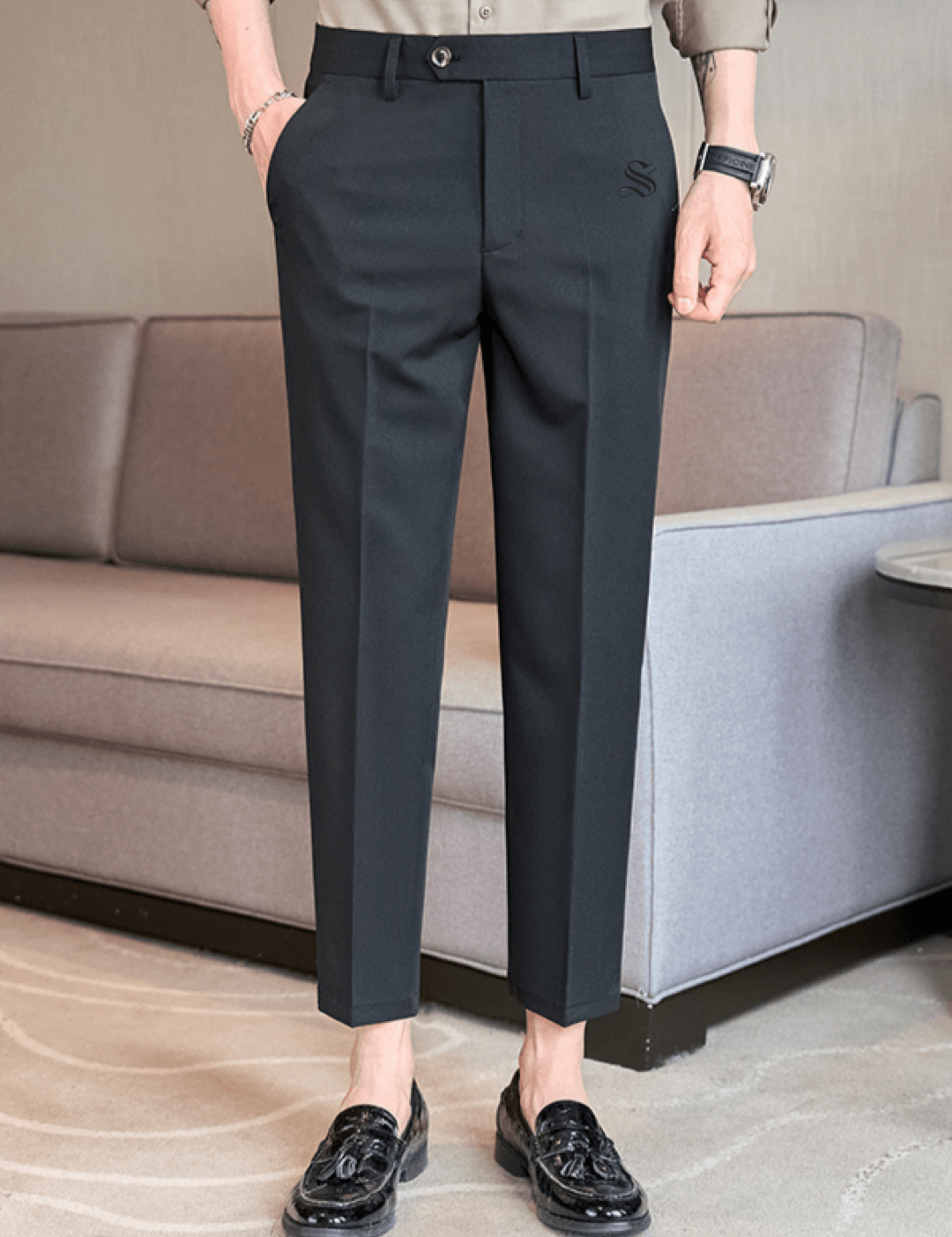ZNHE 5 - Classic Pants for Men - Sarman Fashion - Wholesale Clothing Fashion Brand for Men from Canada
