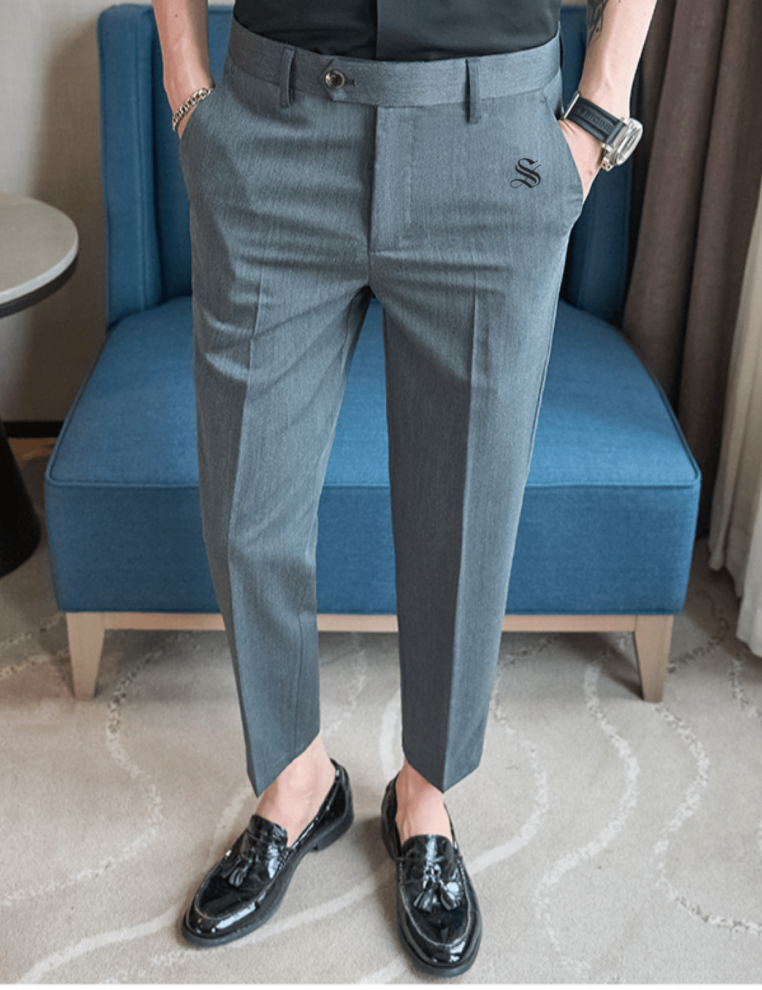 ZNHE 5 - Classic Pants for Men - Sarman Fashion - Wholesale Clothing Fashion Brand for Men from Canada