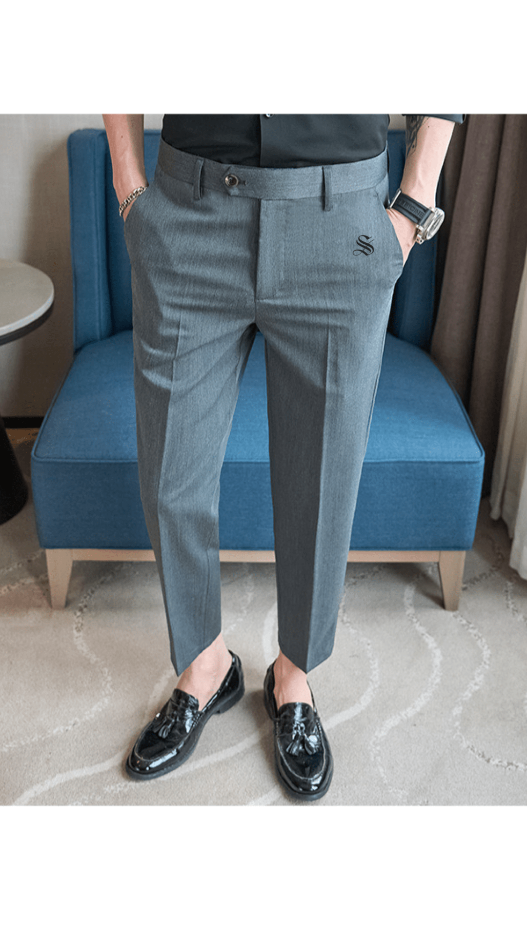 ZNHE 5 - Classic Pants for Men - Sarman Fashion - Wholesale Clothing Fashion Brand for Men from Canada