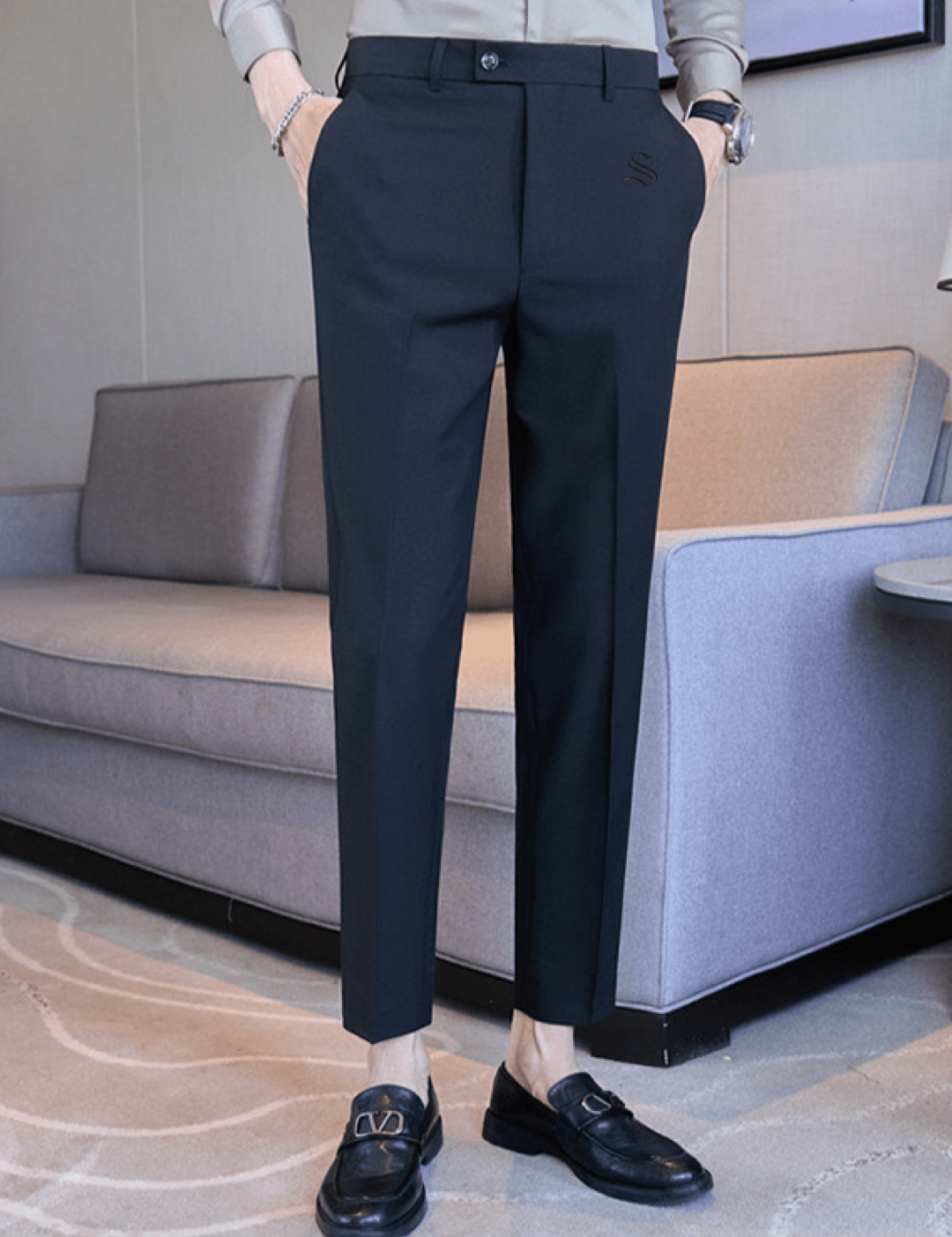ZNHE 7 - Classic Pants for Men - Sarman Fashion - Wholesale Clothing Fashion Brand for Men from Canada