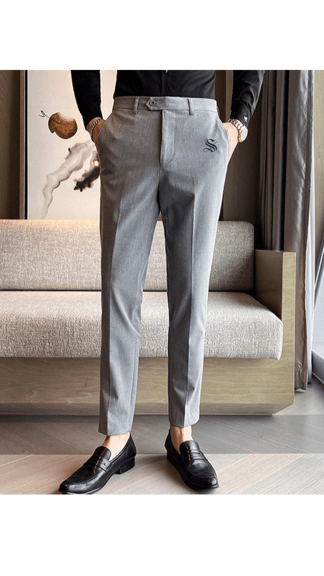 ZNHE 9 - Classic Pants for Men - Sarman Fashion - Wholesale Clothing Fashion Brand for Men from Canada