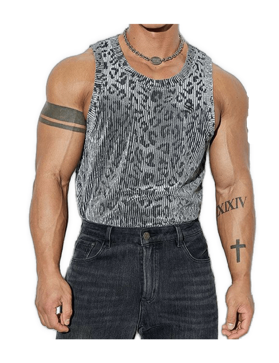 ZNO - Tank Top for Men - Sarman Fashion - Wholesale Clothing Fashion Brand for Men from Canada