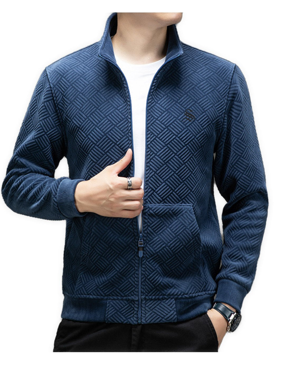 Zob - Long Sleeve Sweatshirt for Men - Sarman Fashion - Wholesale Clothing Fashion Brand for Men from Canada
