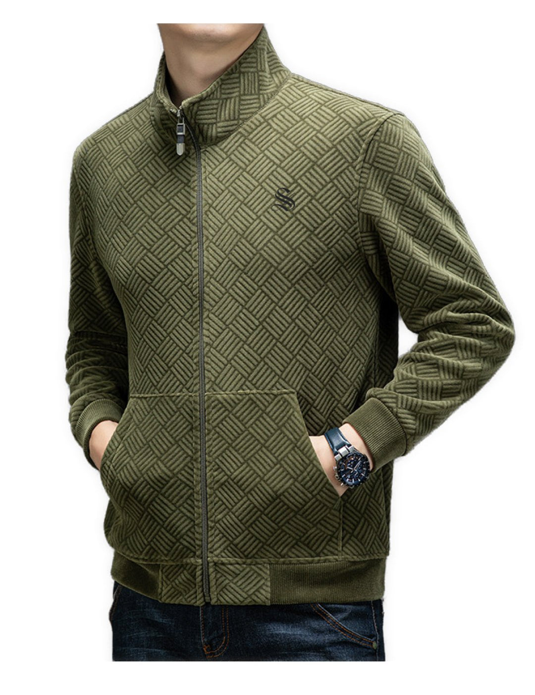 Zob - Long Sleeve Sweatshirt for Men - Sarman Fashion - Wholesale Clothing Fashion Brand for Men from Canada