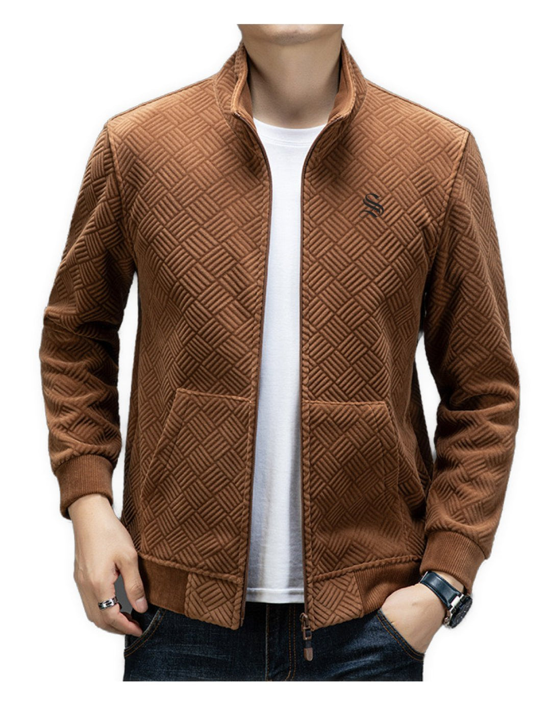 Zob - Long Sleeve Sweatshirt for Men - Sarman Fashion - Wholesale Clothing Fashion Brand for Men from Canada