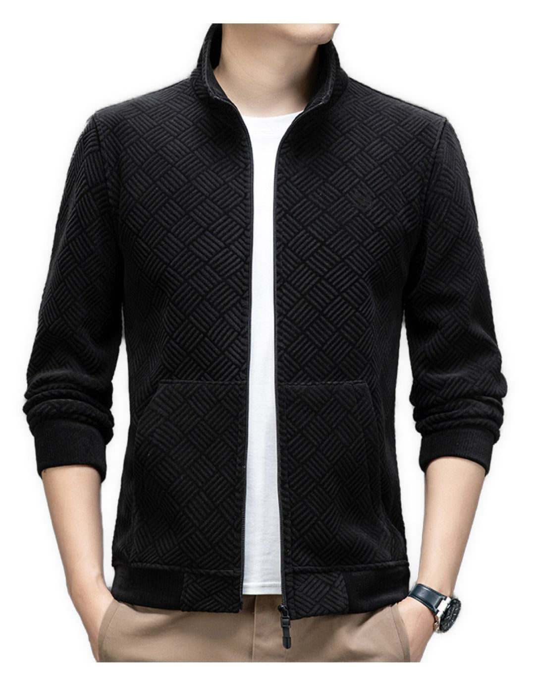Zob - Long Sleeve Sweatshirt for Men - Sarman Fashion - Wholesale Clothing Fashion Brand for Men from Canada