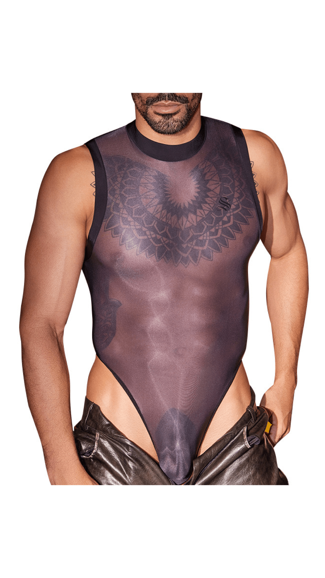 Zokuja 2 - Jumpsuit Leggings for Men - Sarman Fashion - Wholesale Clothing Fashion Brand for Men from Canada