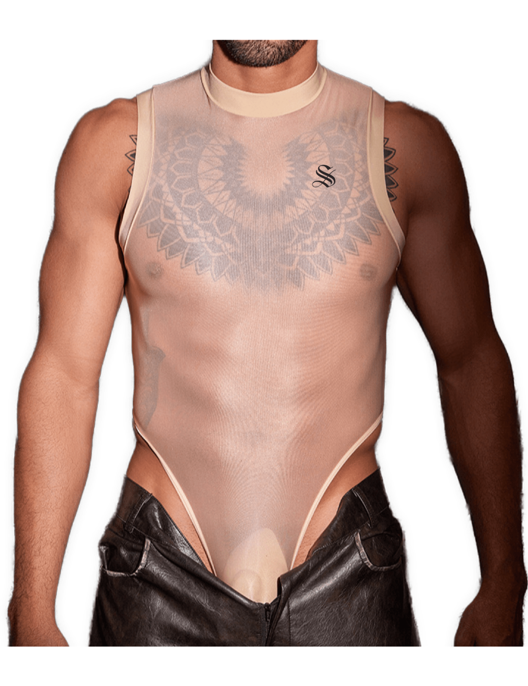 Zokuja 2 - Jumpsuit Leggings for Men - Sarman Fashion - Wholesale Clothing Fashion Brand for Men from Canada