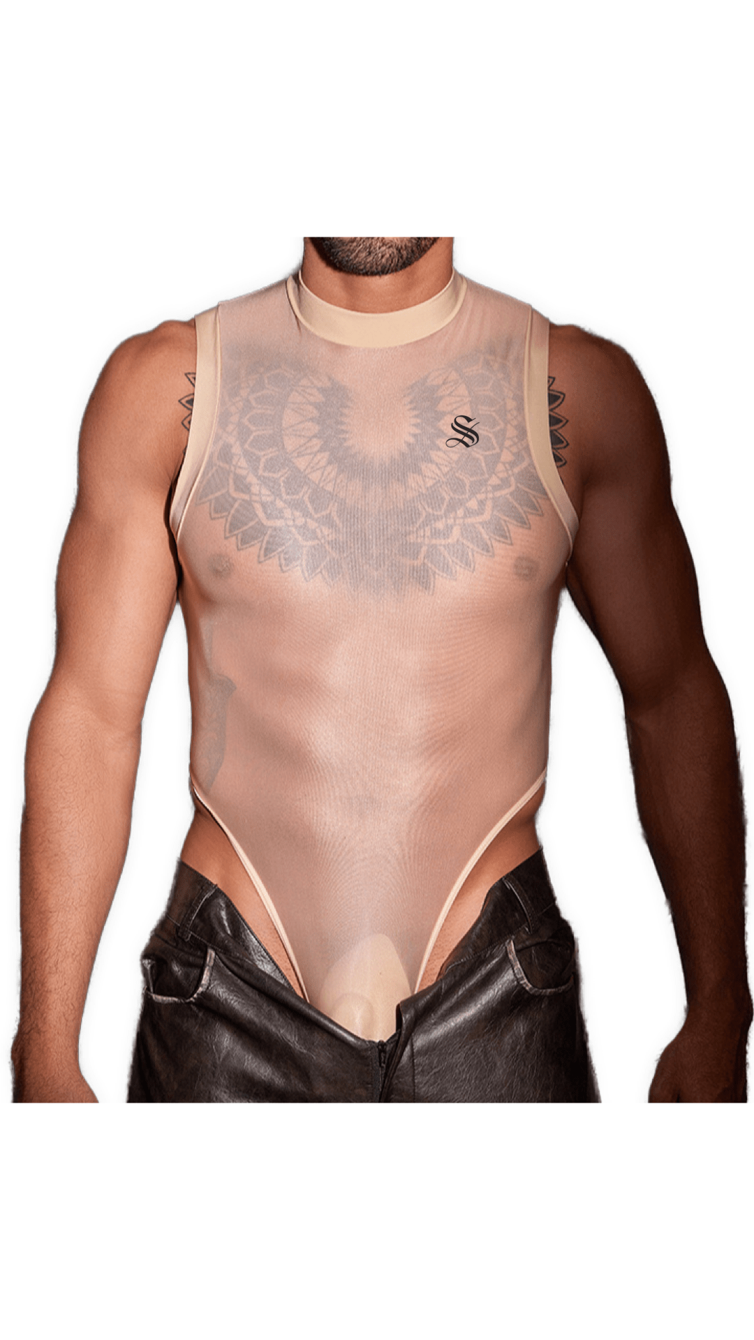 Zokuja 2 - Jumpsuit Leggings for Men - Sarman Fashion - Wholesale Clothing Fashion Brand for Men from Canada