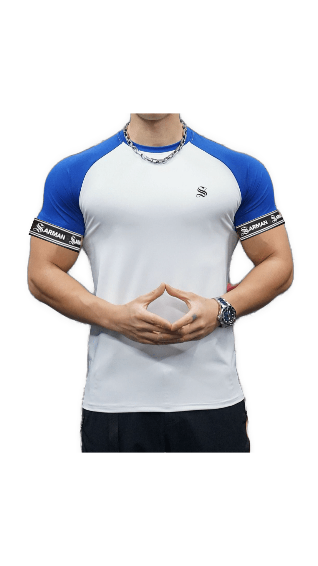 Zonic 17 - T-Shirt with Straps for Men - Sarman Fashion - Wholesale Clothing Fashion Brand for Men from Canada