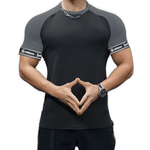 Zonic 18 - T-Shirt with Straps for Men - Sarman Fashion - Wholesale Clothing Fashion Brand for Men from Canada