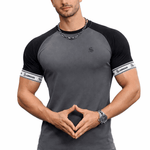 Zonic 19 - T-Shirt with Straps for Men - Sarman Fashion - Wholesale Clothing Fashion Brand for Men from Canada