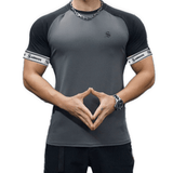 Zonic 19 - T-Shirt with Straps for Men - Sarman Fashion - Wholesale Clothing Fashion Brand for Men from Canada