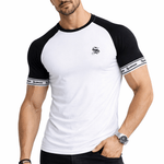 Zonic 2 - T-Shirt with Straps for Men - Sarman Fashion - Wholesale Clothing Fashion Brand for Men from Canada