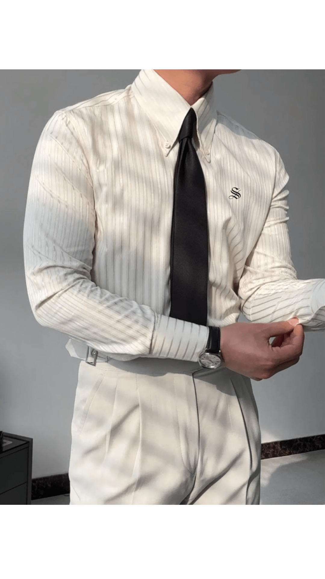 ZOOO 2 - Black Shirt for Men - Sarman Fashion - Wholesale Clothing Fashion Brand for Men from Canada
