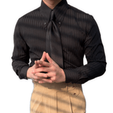 ZOOO 2 - Black Shirt for Men - Sarman Fashion - Wholesale Clothing Fashion Brand for Men from Canada