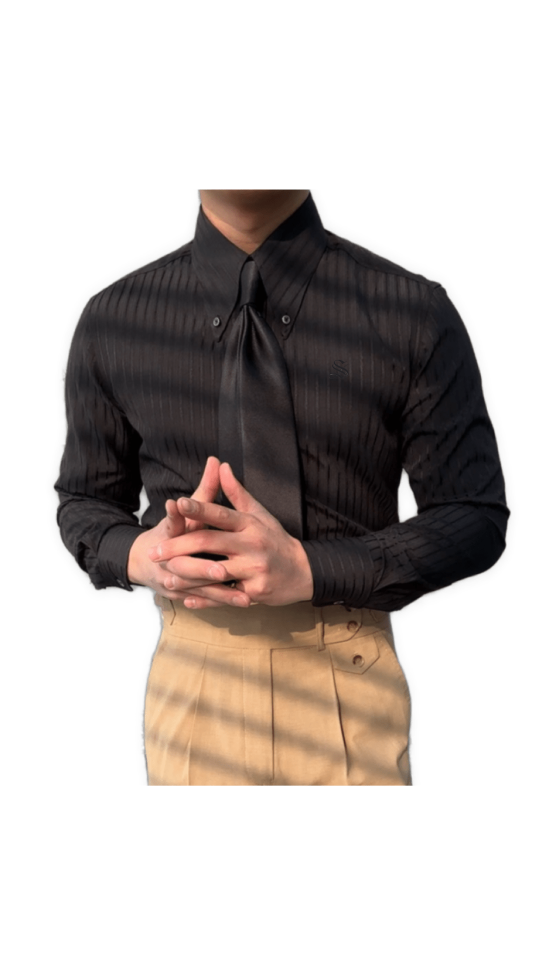 ZOOO 2 - Black Shirt for Men - Sarman Fashion - Wholesale Clothing Fashion Brand for Men from Canada