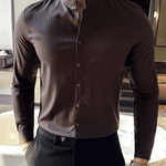 ZOOO - Black Shirt for Men - Sarman Fashion - Wholesale Clothing Fashion Brand for Men from Canada