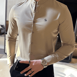 ZOOO - Black Shirt for Men - Sarman Fashion - Wholesale Clothing Fashion Brand for Men from Canada