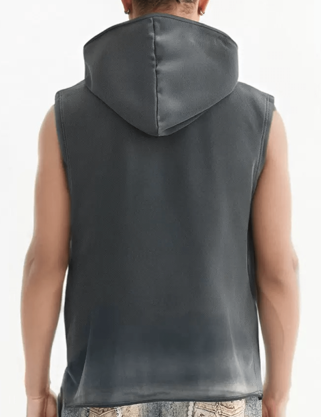 Zopak 2 - Sleeveless Hoodie for Men - Sarman Fashion - Wholesale Clothing Fashion Brand for Men from Canada