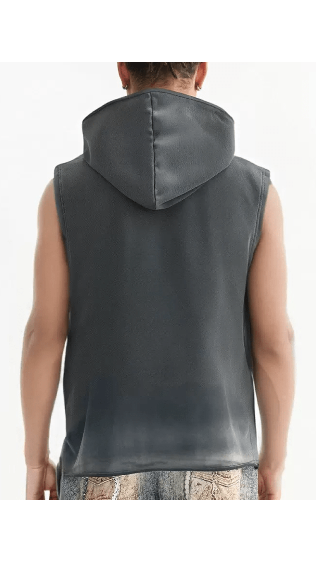 Zopak 2 - Sleeveless Hoodie for Men - Sarman Fashion - Wholesale Clothing Fashion Brand for Men from Canada