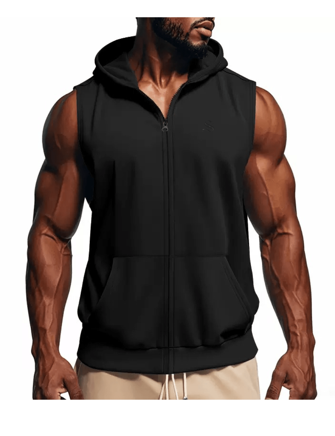 Zopak - Sleeveless Hoodie for Men - Sarman Fashion - Wholesale Clothing Fashion Brand for Men from Canada