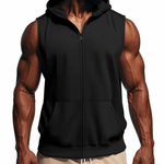 Zopak - Sleeveless Hoodie for Men - Sarman Fashion - Wholesale Clothing Fashion Brand for Men from Canada