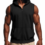 Zopak - Sleeveless Hoodie for Men - Sarman Fashion - Wholesale Clothing Fashion Brand for Men from Canada