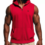 Zopak - Sleeveless Hoodie for Men - Sarman Fashion - Wholesale Clothing Fashion Brand for Men from Canada