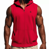 Zopak - Sleeveless Hoodie for Men - Sarman Fashion - Wholesale Clothing Fashion Brand for Men from Canada