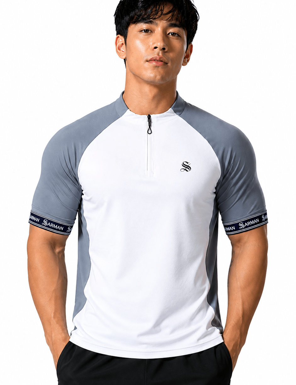 Zumira 3 - T-Shirt With Straps for Men - Sarman Fashion - Wholesale Clothing Fashion Brand for Men from Canada
