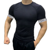 Zuws 14 - T-Shirt with Straps for Men - Sarman Fashion - Wholesale Clothing Fashion Brand for Men from Canada