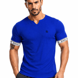 Zuws 16 - T-Shirt with Straps for Men - Sarman Fashion - Wholesale Clothing Fashion Brand for Men from Canada
