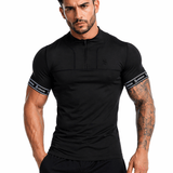 Zuws 3 - T-Shirt with Straps for Men - Sarman Fashion - Wholesale Clothing Fashion Brand for Men from Canada