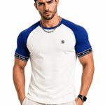Zuws 6 - T-Shirt with Straps for Men - Sarman Fashion - Wholesale Clothing Fashion Brand for Men from Canada