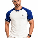 Zuws 6 - T-Shirt with Straps for Men - Sarman Fashion - Wholesale Clothing Fashion Brand for Men from Canada